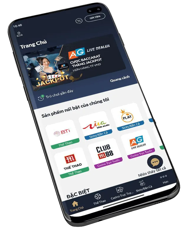 Giao diện ứng dụng best88 trên điện thoại di động